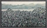 Blue Mountains by Zena Assi contemporary artwork painting