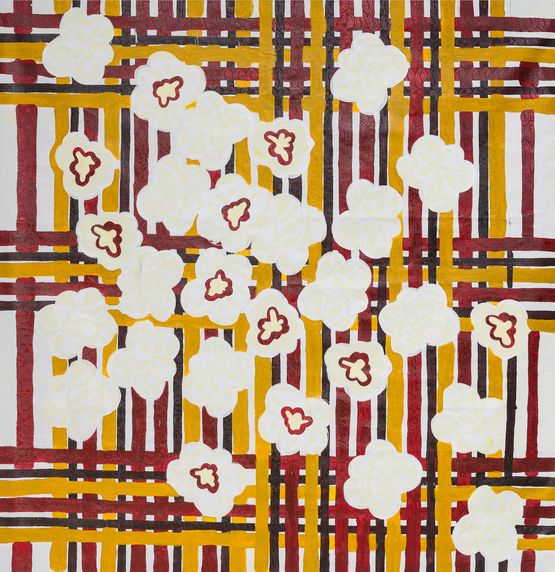 Elders Flower Mariwo series by Alberto Pitta contemporary artwork Painting