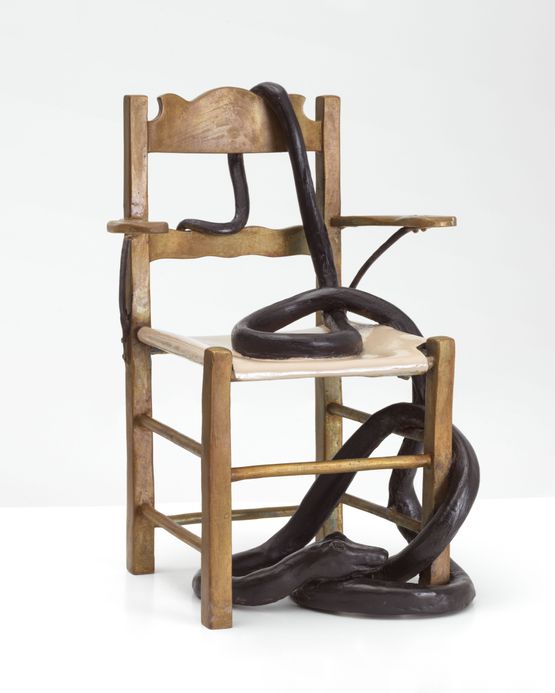 Friendly Snake by Urs Fischer contemporary artwork Sculpture