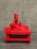 Duck Daisy Table Red by Paul McCarthy contemporary artwork Sculpture