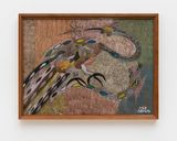 Passaro e cobra Bird and snake by Chico Da Silva contemporary artwork works on paper