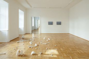 Contemporary art exhibition Zhang Peili From...To... at Galerie nachst St. Stephan Rosemarie Schwarzwalder Vienna Austria