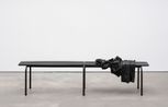 Untitled Bench II by Anne Imhof contemporary artwork Sculpture