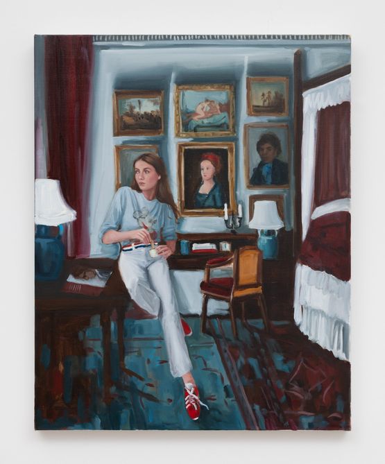 The Lemon Italian Ice by Karyn Lyons contemporary artwork Painting