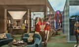 Your public closets II by Cinthia Sifa Mulanga contemporary artwork painting