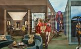 Your public closets II by Cinthia Sifa Mulanga contemporary artwork Painting