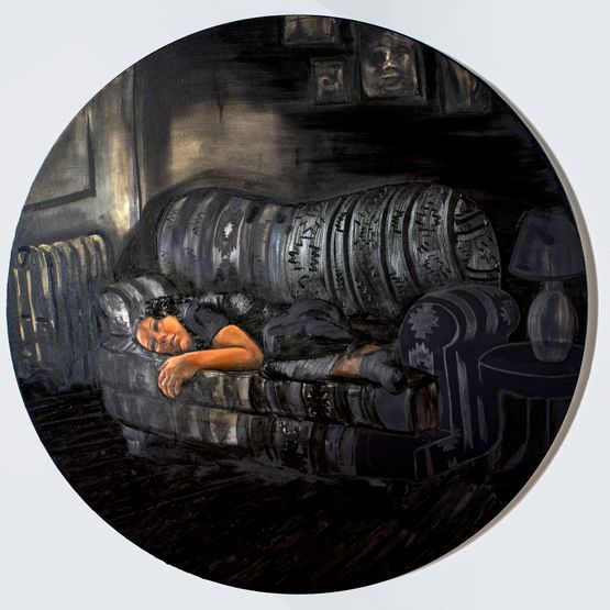 To See You Rest Before Falling out of Time by Natia Lemay contemporary artwork Painting