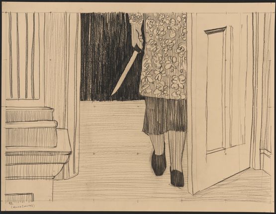 Study-Scene 42 by Pamela Phatsimo Sunstrum contemporary artwork Works on Paper
