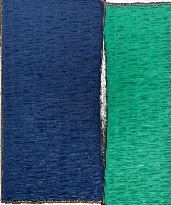 Interstice-Pile up  Rub 11-05 by Soonik Kwon contemporary artwork Mixed Media