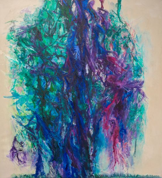 What Was Left in the Light by Kais Salman contemporary artwork Painting