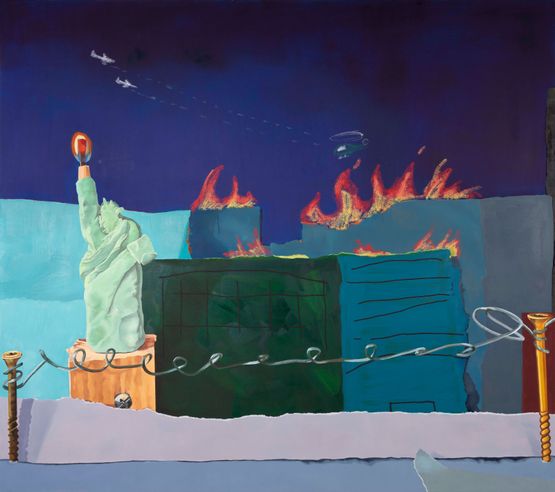NY NY by Alex Sewell contemporary artwork Painting