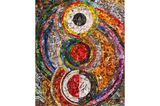 Repro Centre Pompidou Rythme after Sonia Delaunay by Vik Muniz contemporary artwork photography