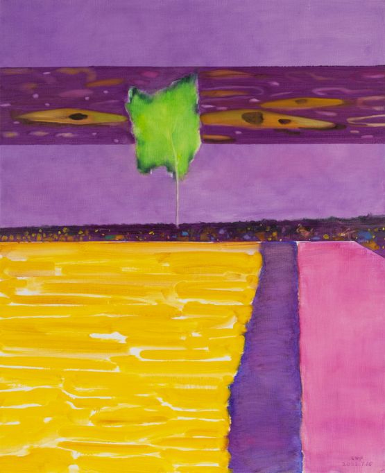 Lingering by Wan Peng contemporary artwork Painting
