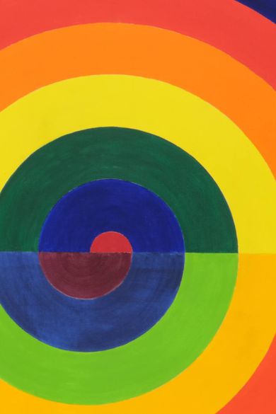 Paul Mogensen’s Abstractions Radiate His Purist Philosophy at Karma