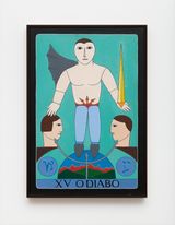 XV  O Diabo The Devil by Antonio Maia contemporary artwork painting