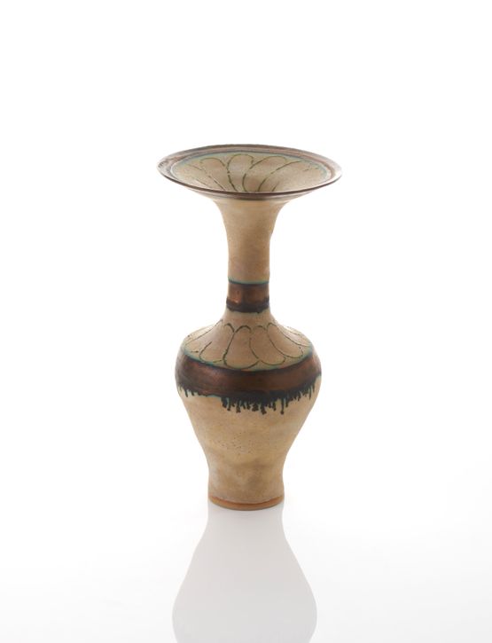 Vase Made for Cyril Frankels 60th Birthday by Lucie Rie contemporary artwork Sculpture