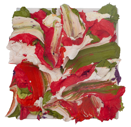 The Hexagonal Sea-Breeze on a Crimson Steed by Zhu Jinshi contemporary artwork Painting