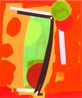 JITTERING 2 by Denys Watkins contemporary artwork Painting