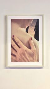 Selfportrait HOW TO GET COMFORTABLE IN AN UNCOMFORTABLE WORLD. 3 by Urs Luthi contemporary artwork photography