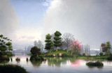 The gardeners oversight by Alexander McKenzie contemporary artwork painting