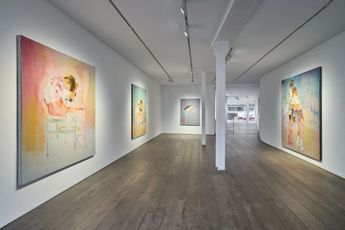 Contemporary art exhibition Robert Muntean Future Days at rosenfeld London United Kingdom