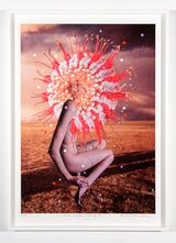 inside another land 40 by Del Kathryn Barton contemporary artwork mixed media