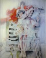 The offering by Sandra Del Pilar contemporary artwork painting