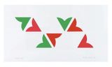 Opening Up by Bridget Riley contemporary artwork print