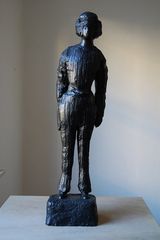 Man dressed as a Woman by Linda Marrinon contemporary artwork sculpture