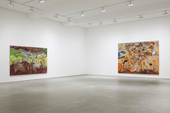 Contemporary art exhibition Tim Stoner Al-Andalus at Modern Art Vyner Street London United Kingdom