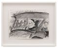 family trip by Walter Price contemporary artwork Works on Paper