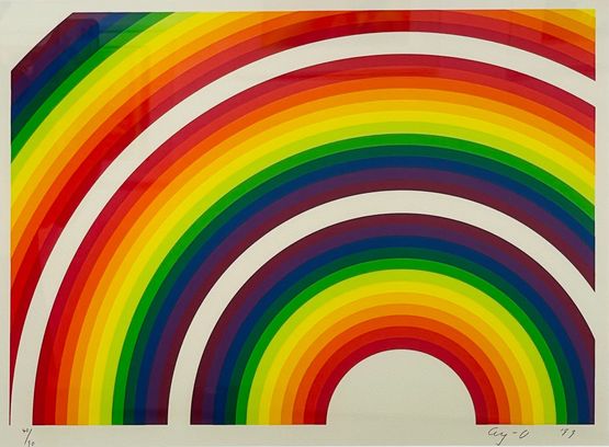Hon Hon Hon by Ay-O contemporary artwork Print
