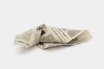 Newspaper 21-4 by Kimiyo Mishima contemporary artwork Sculpture
