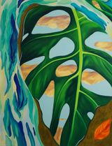A Straw in the Wind by Lorraine Jialin Ren contemporary artwork painting