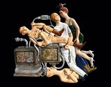 Overloaded by Entang Wiharso contemporary artwork sculpture