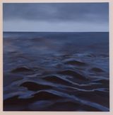 Under the waves by Ayesha Sultana contemporary artwork painting works on paper