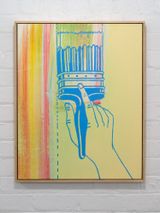 Paint Application by Ian Scott contemporary artwork painting