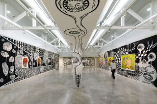 Contemporary art exhibition Eko Nugroho Eko Nugroho STRANGE MONSTER VIEW at STPI Singapore