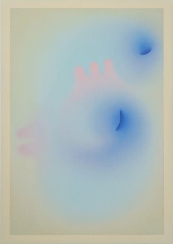 Untitled Blue Dream by Alina Birkner contemporary artwork Painting