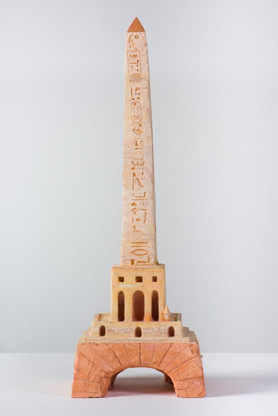 Obelisk with Furness base by Linda Marrinon contemporary artwork Sculpture