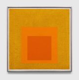 Study to Homage to the Square Aurora by Josef Albers contemporary artwork painting works on paper