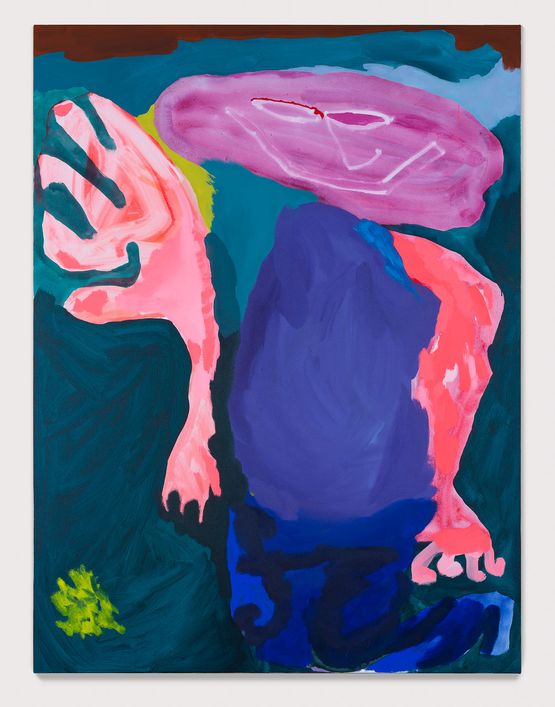 neck weak next week by Tom Polo contemporary artwork Painting