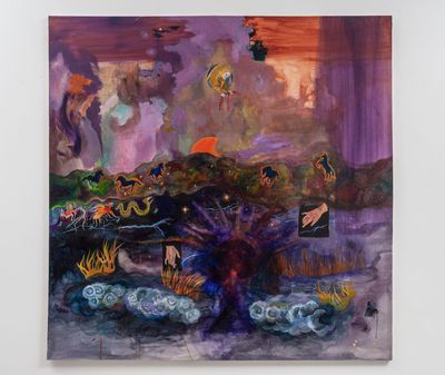Noorain Inam Fans Flames and Fantasy at NADA Miami 2024