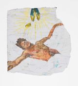 My Star by Pharaoh Kakudji contemporary artwork mixed media works on paper