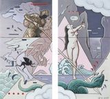 Layered Imagery no. 7 by Guan Wei contemporary artwork painting