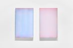 Farblichtung Cyan und Violett and Ultramarin rot Hell by Sybille Pattscheck contemporary artwork Mixed Media