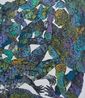 I plant my hands in the garden bed I will grow green I know it I know it by Roshanak Aminelahi contemporary artwork Mixed Media