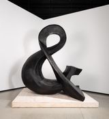 Ampersand Large Glyph by William Kentridge contemporary artwork sculpture