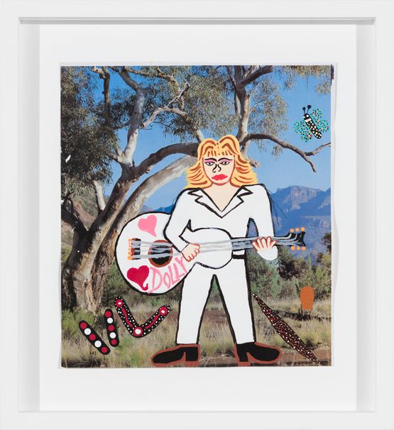 Dolly Parton on Country by Kaylene Whiskey contemporary artwork Painting