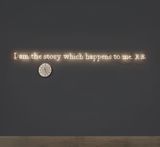 Existential Time 17 by Joseph Kosuth contemporary artwork sculpture